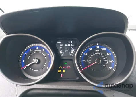 2013 Hyundai Elantra Gls из США, поврежденный, VIN KMHDH4AE5DU016636